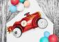 Preview: XXL Folienballon Figur - Roter Rennwagen - 93cm x 48cm