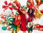Preview: XL Folienballon Figur - Nikolaus - 50cm x 70cm