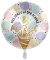 Preview: Folienballon - ABC Schultüte - ø 43cm
