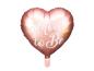 Preview: Folienballon Herz - Mom to be, rosa - ø 35cm