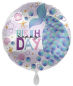 Preview: Folienballon - Happy Birthday, Meerjungfrau - ø 43cm