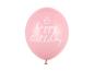 Preview: Latexballons - SET: Happy Birthday, Krone rosa - ø 30cm