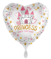 Preview: Folienballon - Prinzessinnenschloss - ø 43cm