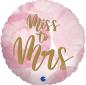 Preview: Folienballon - Miss to Mrs - ø 46cm
