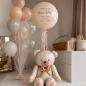 Preview: Personalisierter Bubble - Zur Geburt - Ballon in Ballon - ca. 60cm