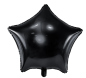 Preview: Folienballon - Stern Schwarz - ø 48cm