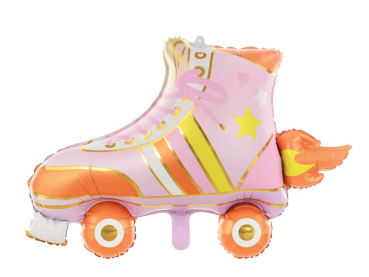 XL Folienballon Figur - Rollschuhe - 74cm x 51 cm