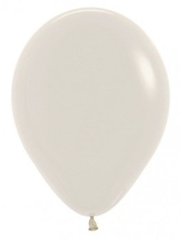 Latexballon - Farbe: Pastell-​Nebel-Beige, matt - je ø 30cm