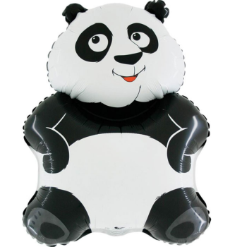 XXL Folienballon Figur - Pandabär - ø 74cm