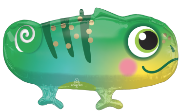 XL Folienballon Figur - Chamäleon - 55cm
