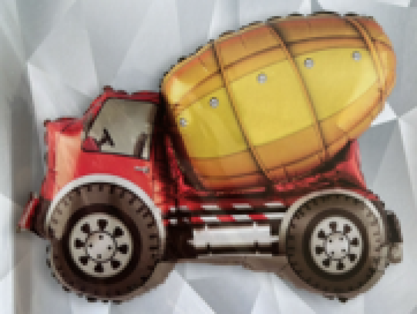 XXL Folienballon Figur - Betonmischer - 82cm