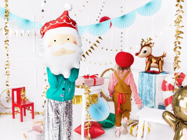 XL Folienballon Figur - Nikolaus - 50cm x 70cm