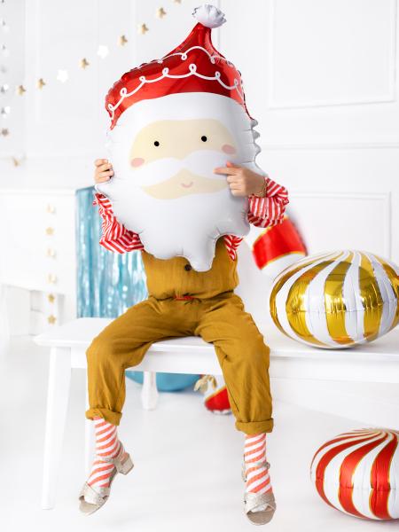 XL Folienballon Figur - Nikolaus - 50cm x 70cm