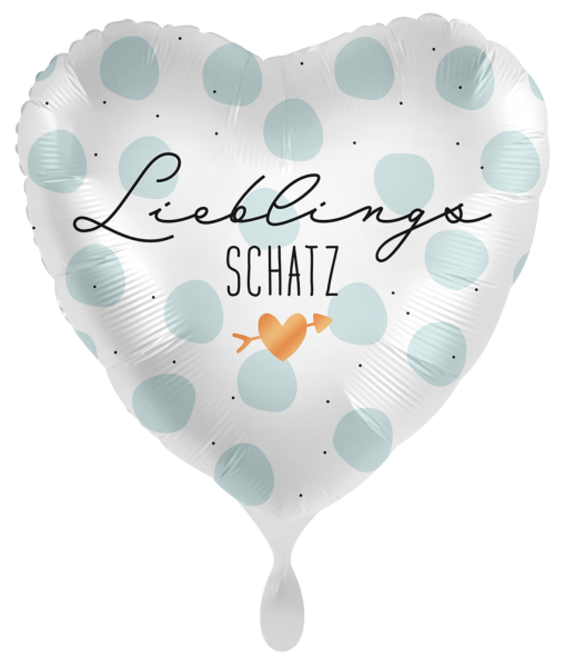 Folienballon - Lieblingsschatz - ø 43cm