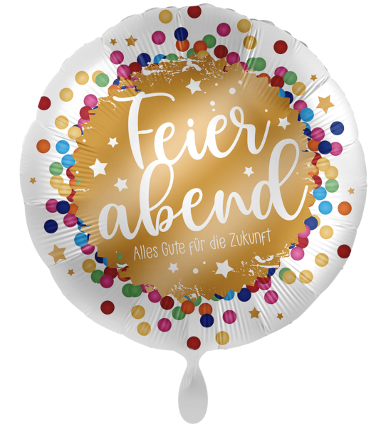 Folienballon - Feierabend! - ø 43cm