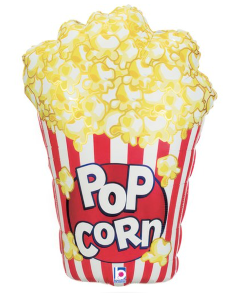 XXL Folienballon - Popcorn - ø 97cm