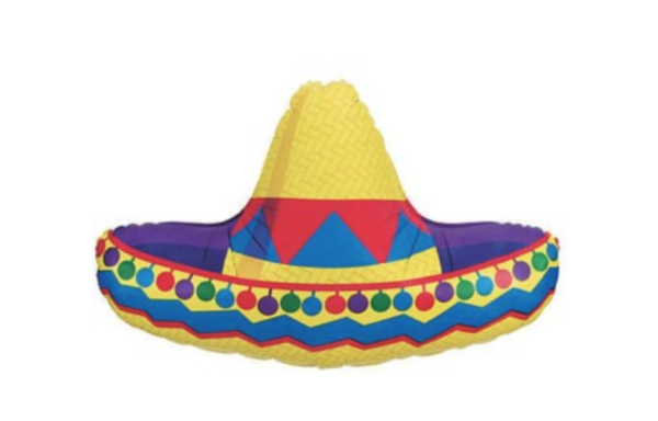XXL Folienballon - Sombrero - ø 86cm