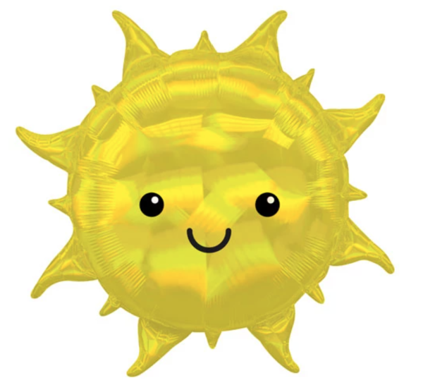 XL Folienballon - Sonne - ø 68cm