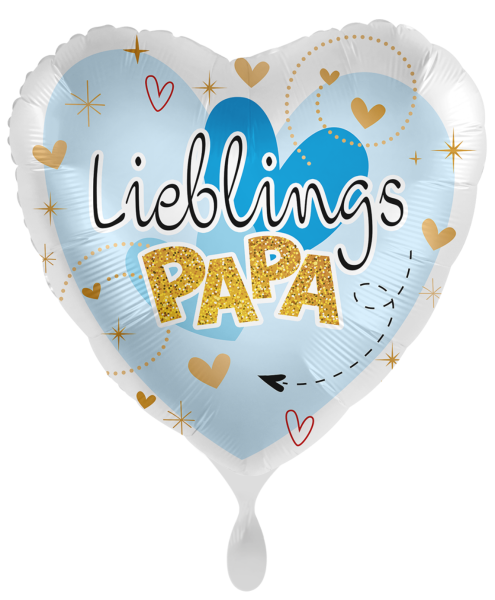 XL Folienballon Jumbo - Lieblingspapa - ø 71cm