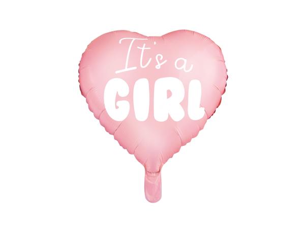 Geburt - SET - Mädchen: Herz It's a girl - 12 Stk.