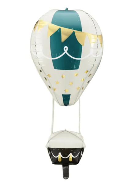 XXL Folieballon Figur - Heißluftballon - 110cm x 36cm