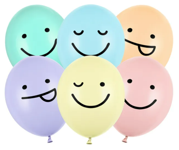 Latexballons - SET: Smiley - je ø 30cm