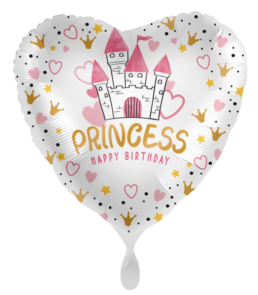 Folienballon - Prinzessinnenschloss - ø 43cm