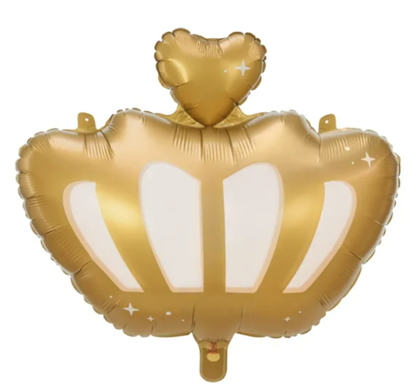 XL Folienballon Figur - Krone - 52cm x 42 cm