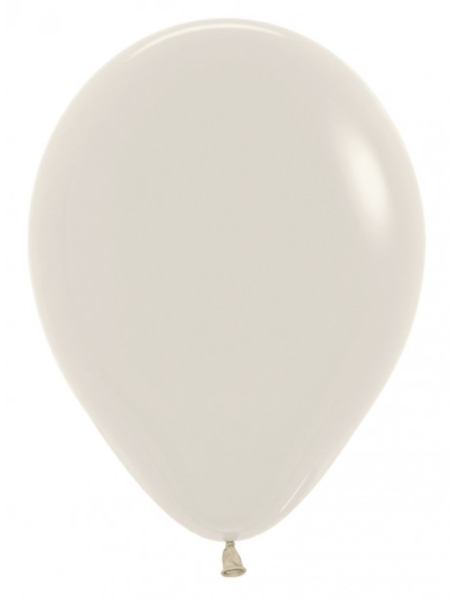 Latexballon - Farbe: Pastell-​Nebel-Beige, matt - je ø 30cm