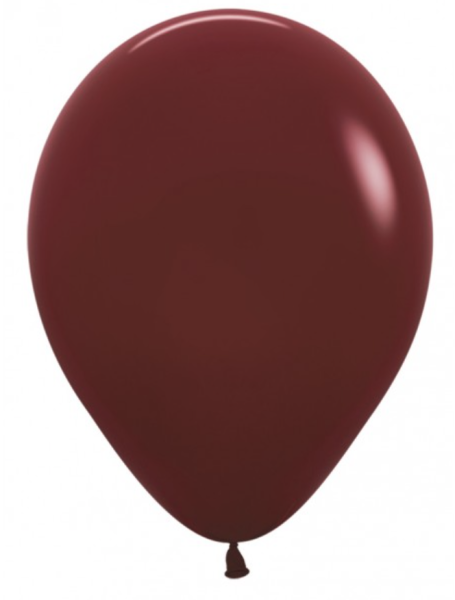 Latexballon - Farbe: Merlot - je ø 30cm